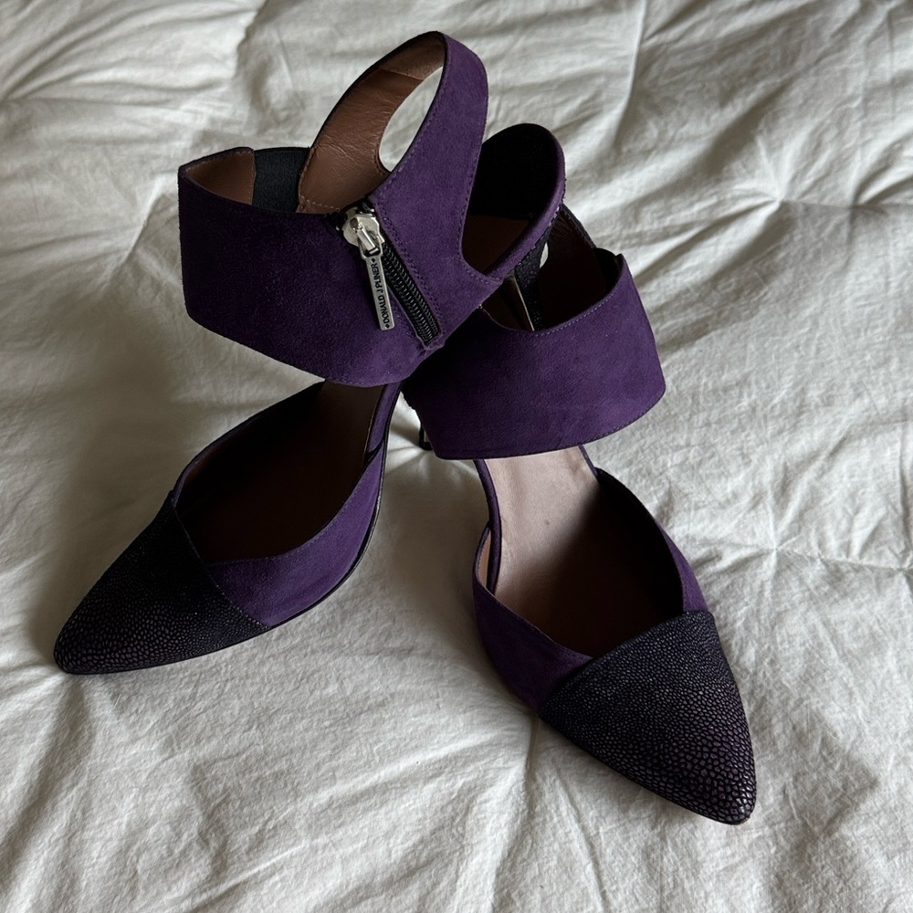 Donald J. Pliner Deep Purple Sandals